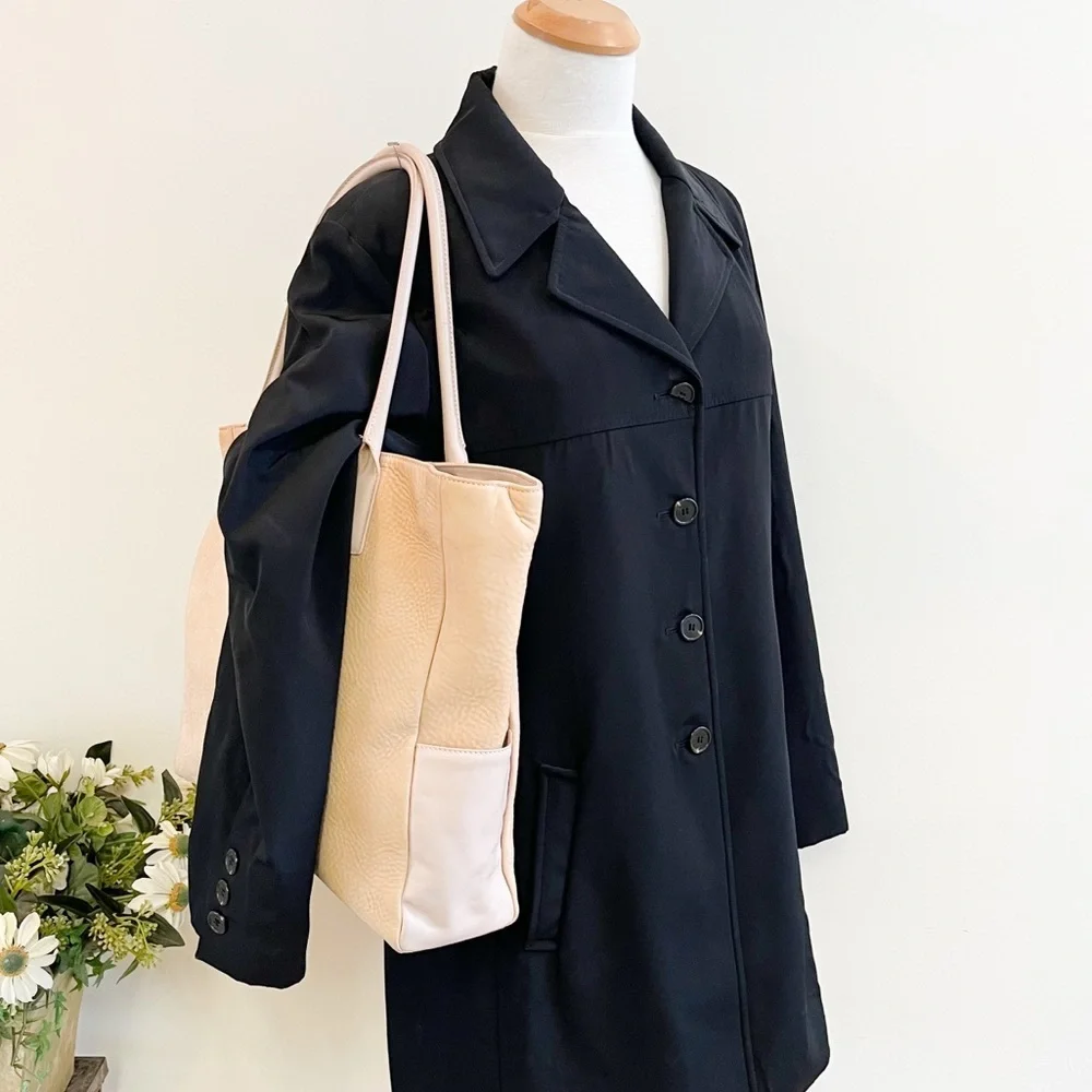 Molton Brown Buttery Pebble Nubuck Leather Tote